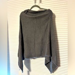 NWT Gray Cozy Poncho